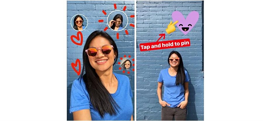 Instagram'ın yeni özelliği, selfie çekimlerini çok daha eğlenceli hale getiriyor.