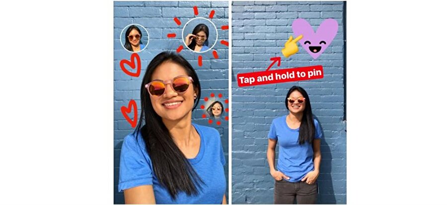 Instagram'ın yeni özelliği, selfie çekimlerini çok daha eğlenceli hale getiriyor. 