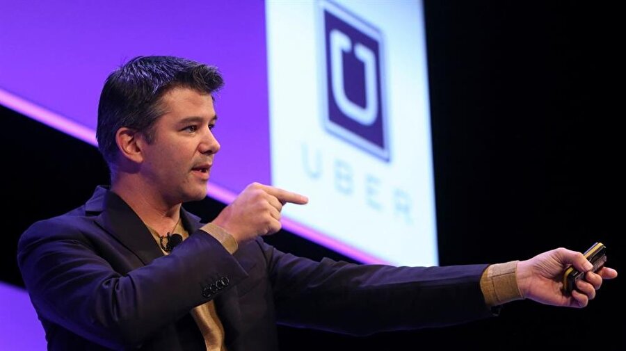 Uber CEO'su Travis Kalanick.