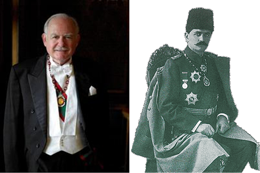 Hanedan mirasçılarından Sultan V. Murad’ın torunu, Osman Selahaddin Efendi’nin ise dedesi Ahmed Nihad Efendi(sağda)...