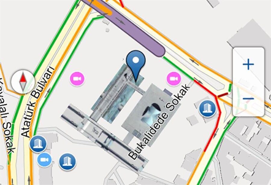 Trafikteki kameraların görüntüleri de anlık olarak İBB Navi uygulaması üzerinden takip edilebiliyor. 