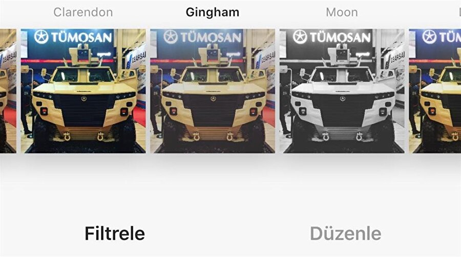 Yapılan araştırmalar, en fazla tercih edilen Instagram filtresinin Gingham olduğunu gösteriyor.