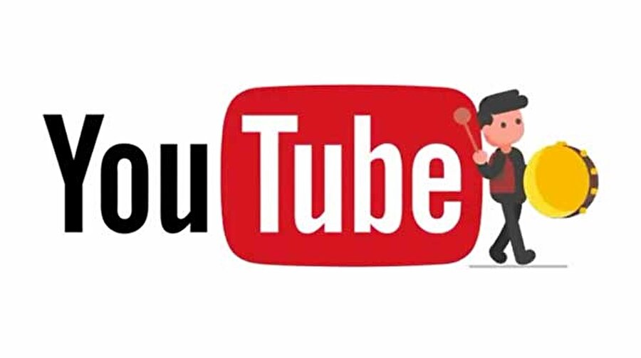 YouTube'un Ramazan ayı için özel olarak tasarladığı logo. Ufak bir dokunuşla standart YouTube logosunun hemen sağına davulcu ikonu yerleştirilmiş. 