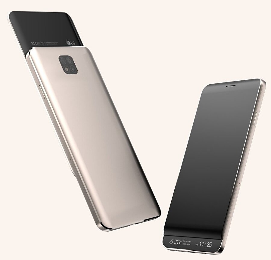 LG V30'daki ikinci ekran için serinin diğer modellerine göre çok farklı bir konum tercih edilmiş. Zira V serisinin en yeni üyesinde ikinci ekran doğrudan telefonun alt bölümüne entegre edilmiş.