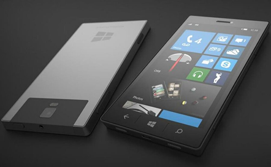 Microsoft'un yeni akıllı telefonu için tasarımcıların hazırladığı yeni konsept bu şekilde. 