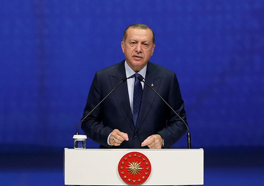 Cumhurbaşkanı Recep Tayyip Erdoğan, Dünya Petrol Kongresi'nde konuşma yaptı.