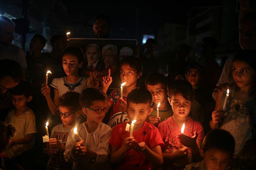 Gazze'de sık sık elektrik problemleri de yaşanıyor.