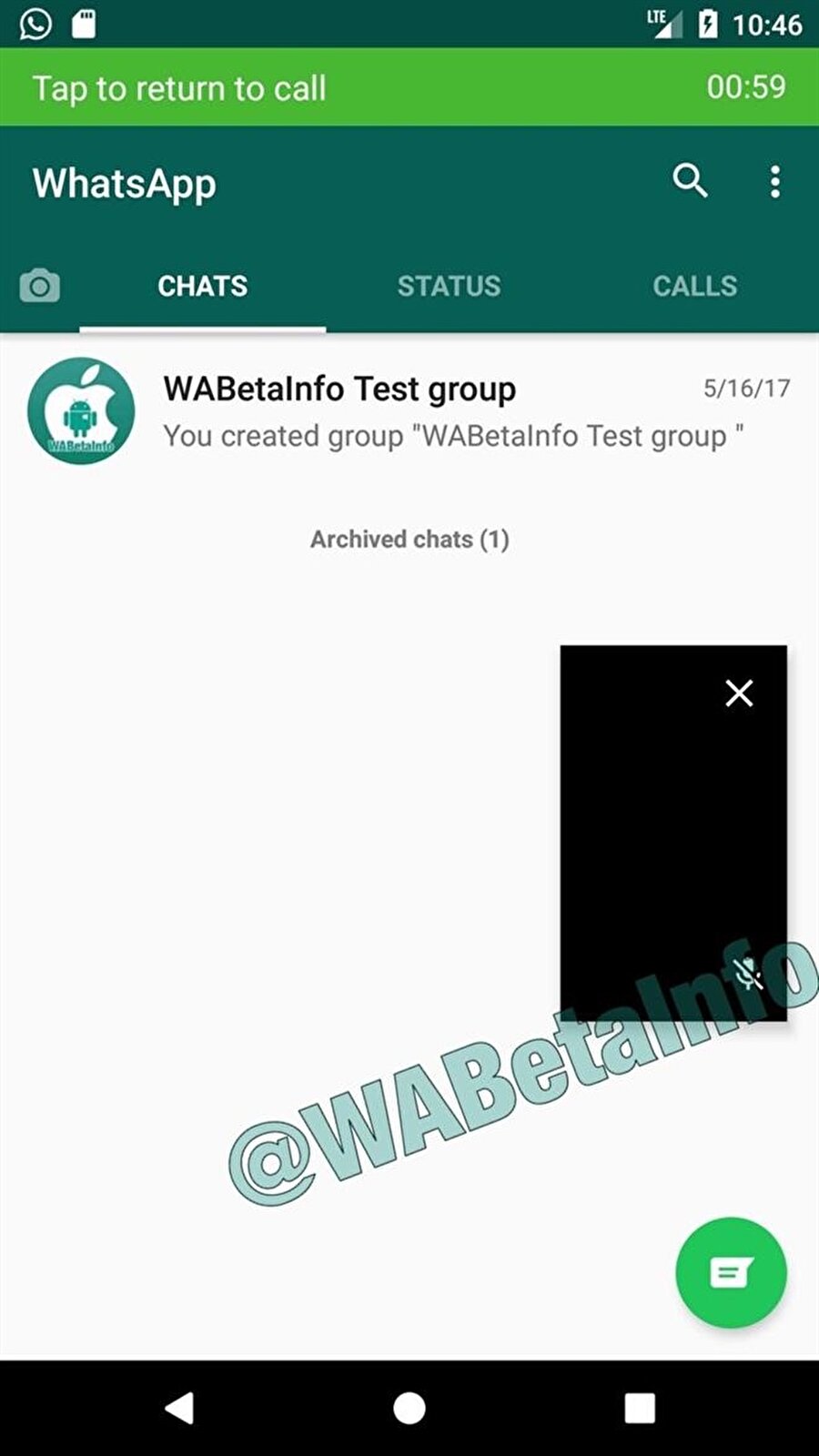 WhatsApp'ın test edilen yeni özelliği, görüntülü görüşme esnasında kullanıcıların pencereyi ufaltarak farklı kişilerle konuşabilmesini sağlıyor. 