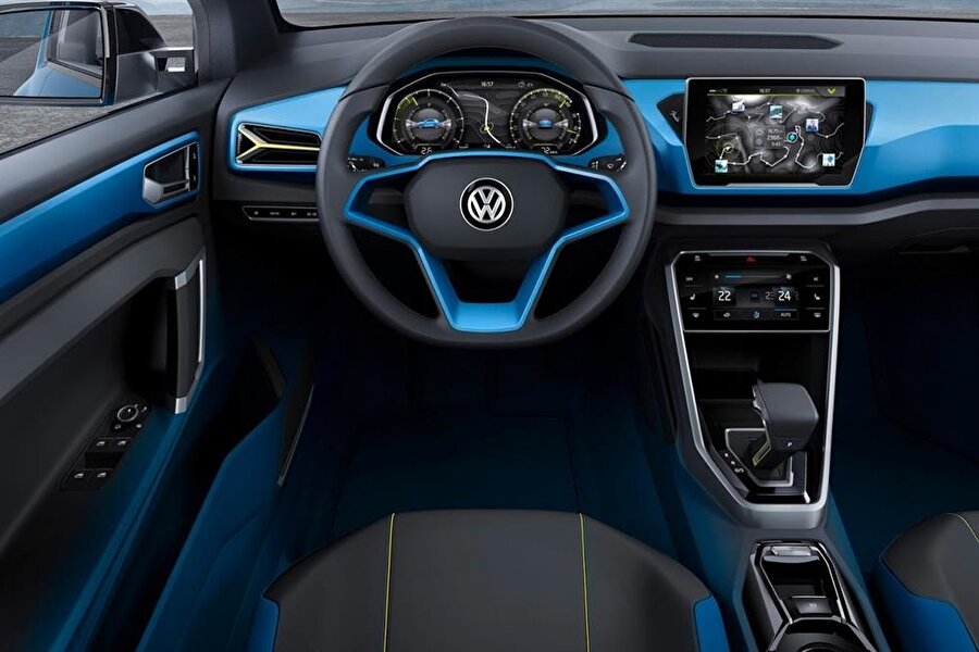 Volkswagen T-Roc'un iç kısmı, bulunduğu sınıftaki araçlara oranla daha geniş bir yapıda olacak. 