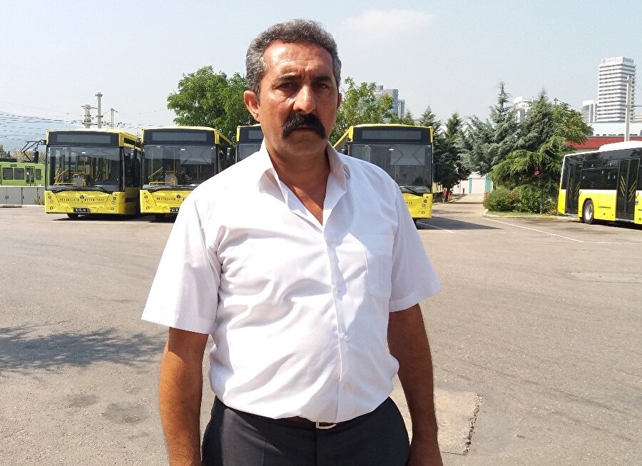 Otobüs şoförü Metin Aysan