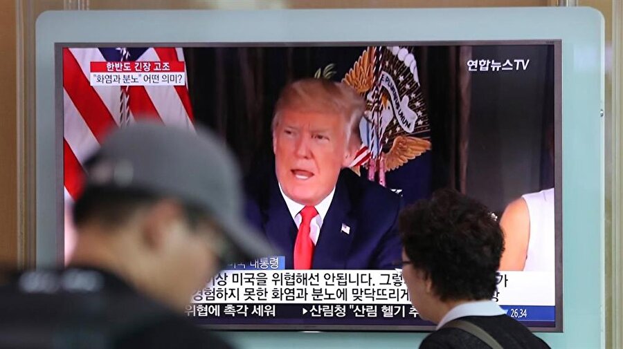 ABD Başkanı Donal Trump'ın Kuzey Kore açıklamasından sonra bölge ülkelerini olası bir nükleer savaş korkusu sardı.