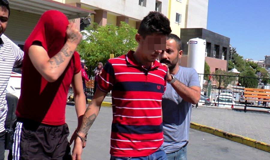 Olayla ilgili M. K. isimli şahıs gözaltına alındı. (İHA)