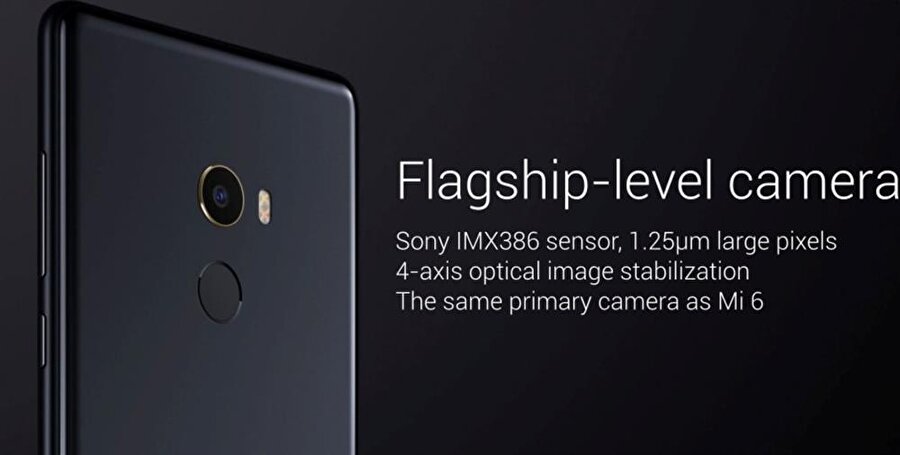 Arkada yer alan kamera, Sony'nin IMX386 sensörünü bünyesinde barındırıyor ve ışığın yeterli olmadığı durumlarda dahi fotoğraf ve video çekimine imkan tanıyor. Üstelik hemen yan kısmında da flaşa yer veriliyor. Ancak ne yazık ki son dönemlerde tepe seviyesi akıllı telefonlarda alışkın olduğumuz çift kamera sistemi Mi Mix 2'de kullanılmamış.