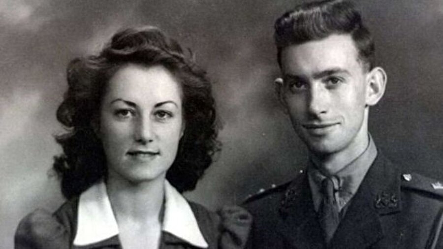 75 yıldır evli olan çift 2. Dünya Savaşı sırasında tanıştı.