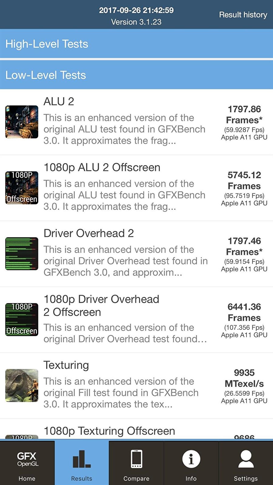 iPhone 8 Plus GeekBench test detayları - 2 