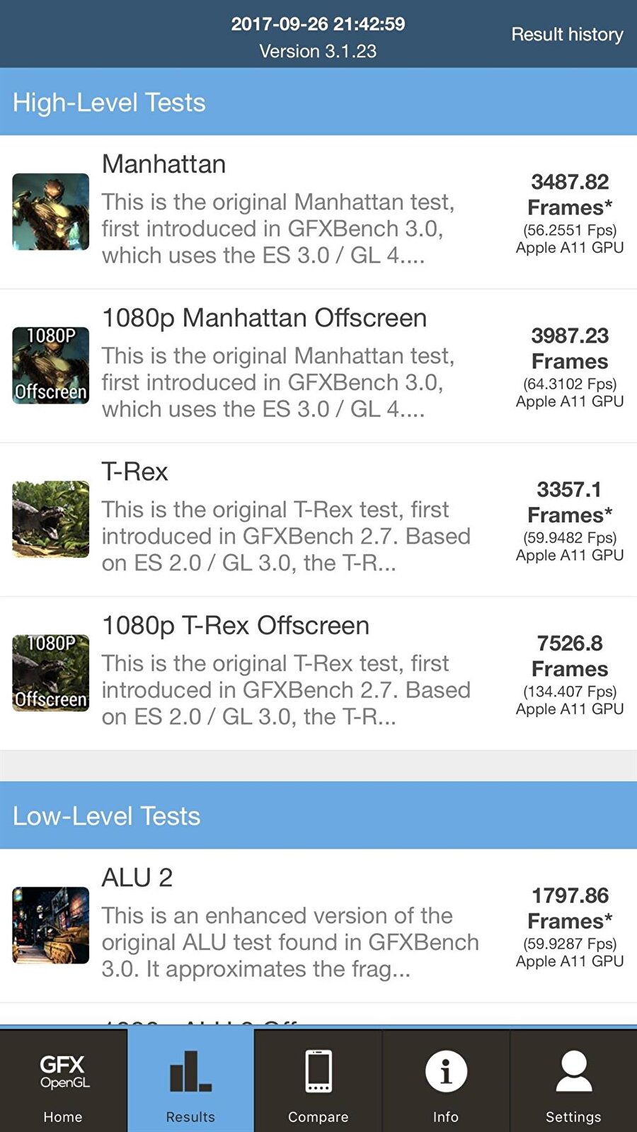 iPhone 8 Plus GeekBench test detayları - 3