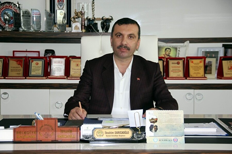 Kavak Belediye Başkanı İbrahim Sarıcaoğlu,