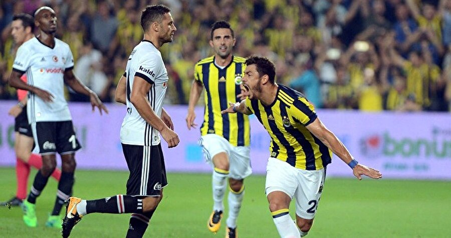 Derbide Fenerbahçe ilk golünü penaltıdan Giuliano ile buldu.