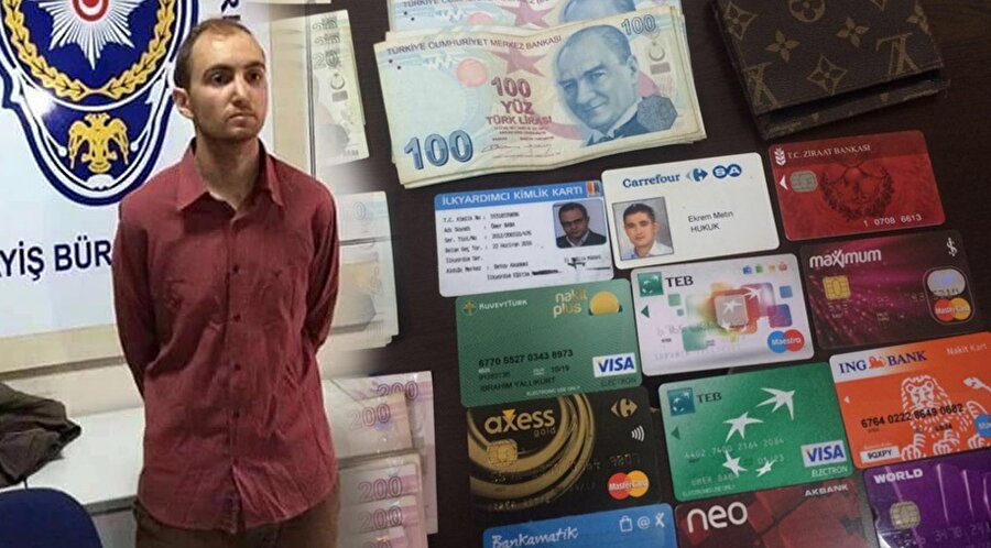 İzmir’de yakalanan 3 kişinin katil zanlısı Atalay Filiz’in, çantasından 5 sahte nüfus cüzdanı, 4 sahte sürücü belgesi, bazıları sahte kimlikleri çıkartıldığı öğrenilen 14 banka kartı, kredi kartı, 10 bin lira ve 3 bin 500 Euro para çıkmıştı.
