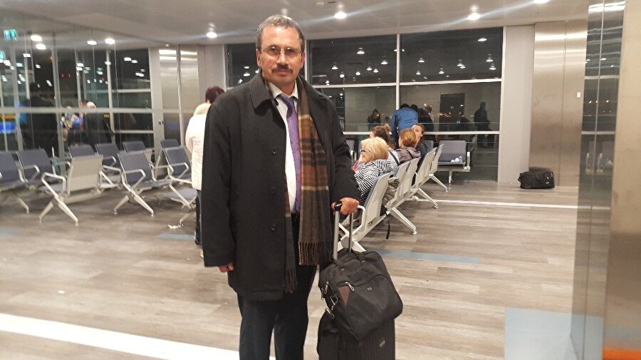Saat 22.55’te Atatürk Havalimanı’na sorunsuz iniş yaptı.
