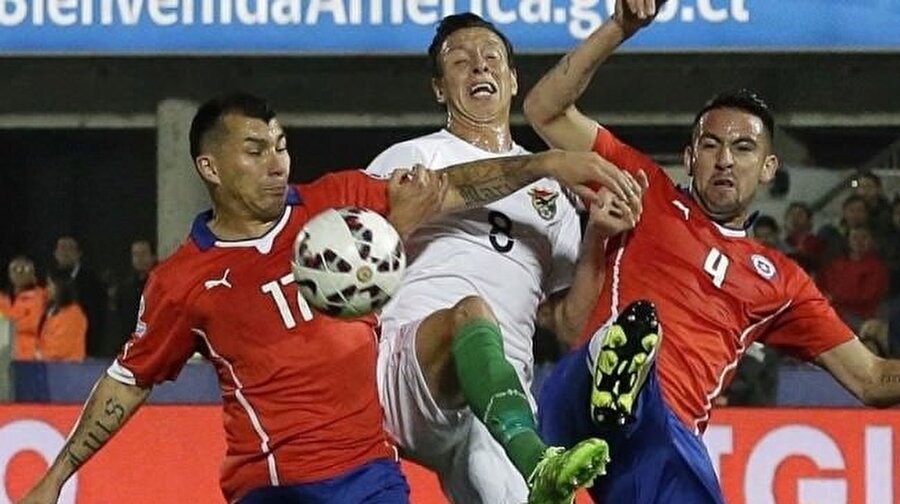 Isla'nın formasını giydiği Şili, 2018 Dünya Kupası biletini alamadı. 