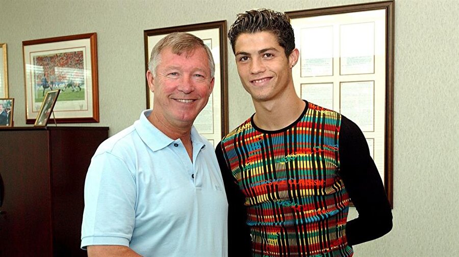 Sir Alex Ferguson'ın yeri Ronaldo için çok ayrıdır.