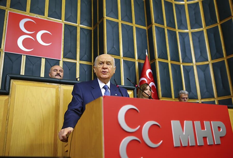 MHP Genel Başkanı Devlet Bahçeli, grup toplantısında konuştu.