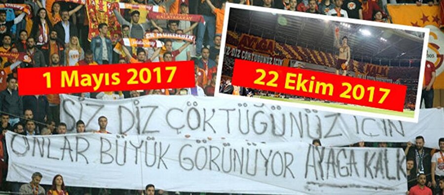 Galatasaray Kulübü'nün konu ile ilgili yaptığı açıklamada paylaştığı görsel.