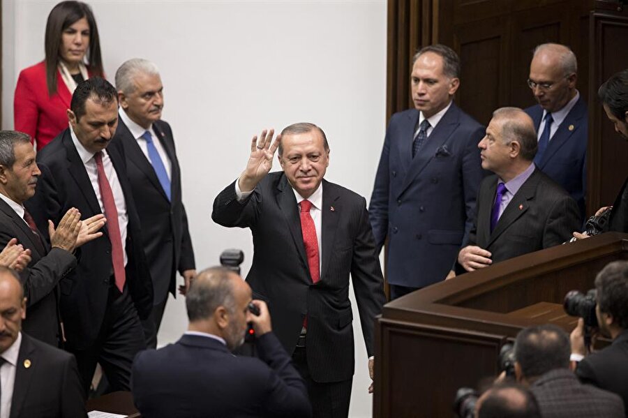 Cumhurbaşkanı ve AK Parti Genel Başkanı Recep Tayyip Erdoğan 