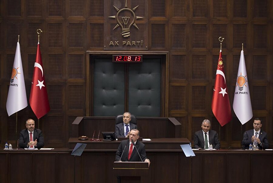 Cumhurbaşkanı ve AK Parti Genel Başkanı Recep Tayyip Erdoğan 