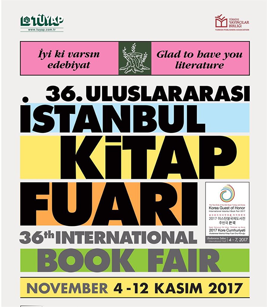 TÜYAP İstanbul Kitap fuarı kapılarını açıyor.