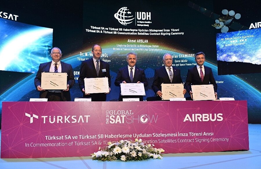 3.Global Satshow Fuarı'nda birçok şirket yer aldı. 