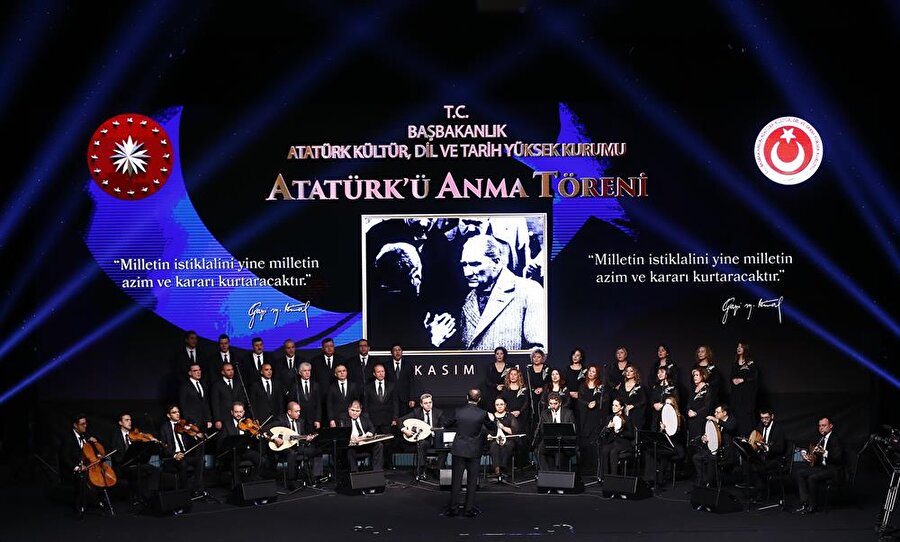 Atatürk'ü anma töreni