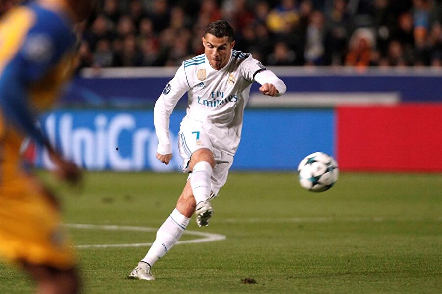 Ronaldo kırılmadık rekor bırakmıyor. (Fotoğraf: Reuters)