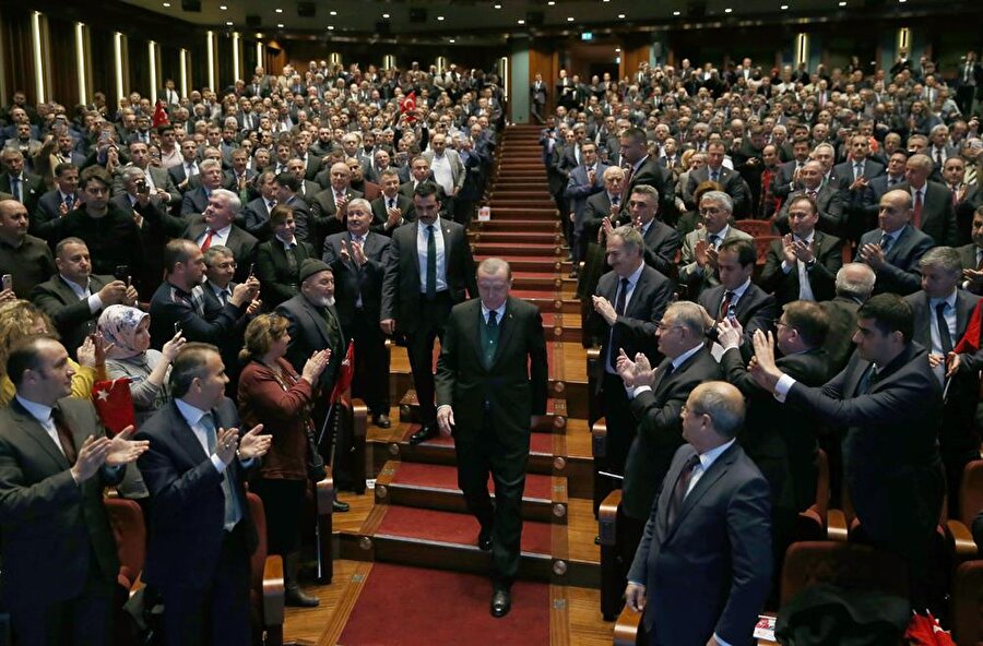 Cumhurbaşkanı Recep Tayyip Erdoğan, Cumhurbaşkanlığı Külliyesi Beştepe Millet Kongre ve Kültür Merkezi'nde 375 Tesisin Toplu Açılış Töreni'ne katıldı.