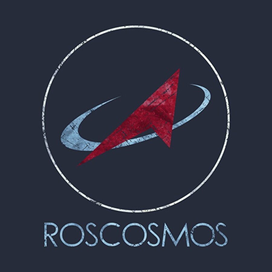 Rusya Federal Uzay Ajansı'nın (ROSCOSMOS) simgesi. 