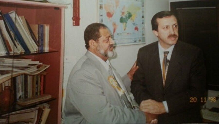 Cumhurbaşkanı Recep Tayyip Erdoğan ile Fatih Ali Hasaneyn