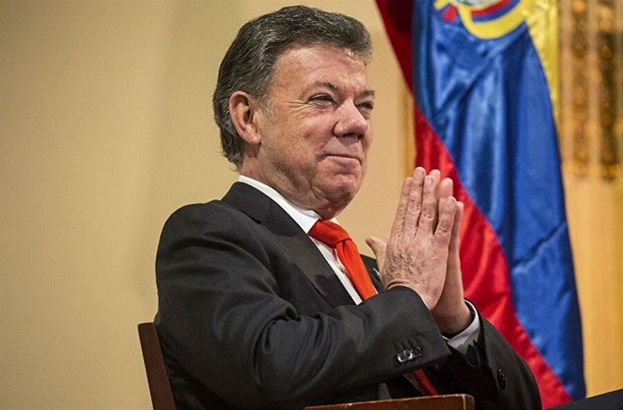 Kolombiya'nın Başkanı Juan Manuel Santos