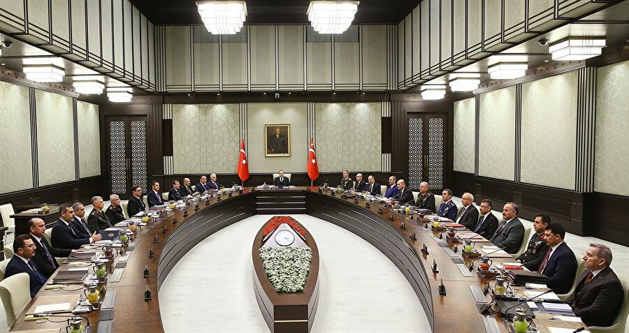 Cumhurbaşkanı Recep Tayyip Erdoğan başkanlığında MGK toplantısı yapıldı