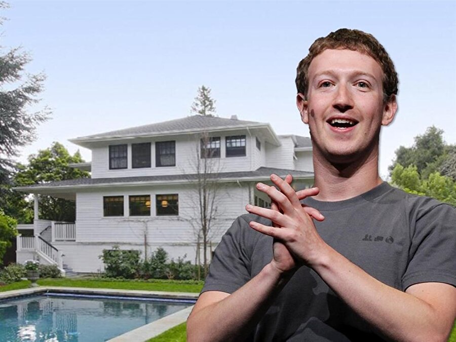 Zuckerberg'in milyonlarca dolar harcadığı evi. 