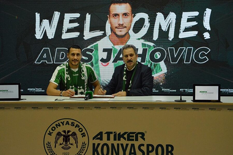 Adis Jahovic'in, Konyaspor'da 88 numaralı formayı giyecek.