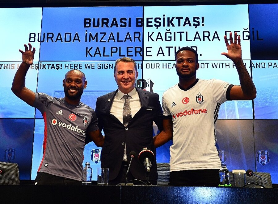 Beşiktaş; Domagoj Vida, Vagner Love ve Cyle Larin'i transfer etti.