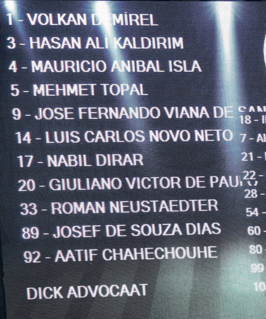 Fenerbahçe teknik direktörü olarak Dick Advocaat gösterildi.
