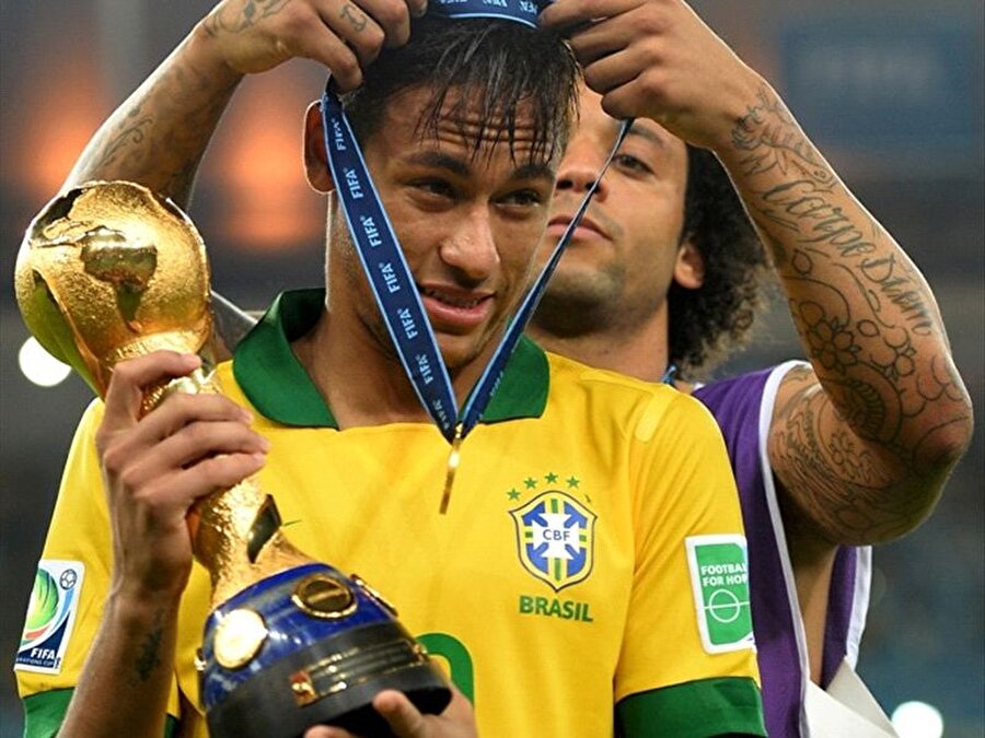 Neymar ve Marcelo, Brezilya Milli Takımı'nın önemli silahları.