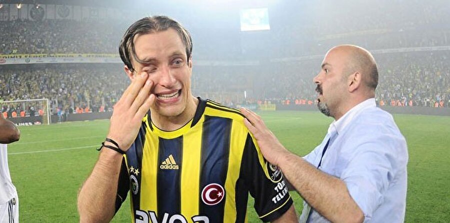 Fenerbahçe şampiyonluğu yitirdiğinde Reto Ziegler hüngür hüngür ağlamıştı.