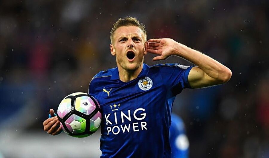 Jamie Vardy, Premier Lig 2015-2016 sezonunda gol kralı olmuştu.