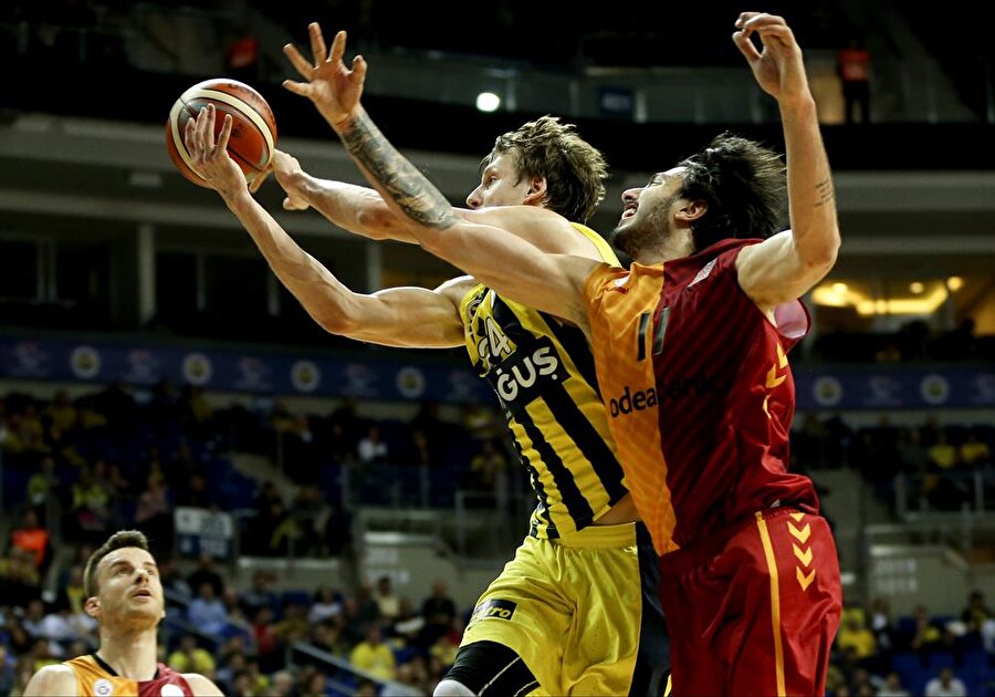 Galatasaray Doğuş Erkek Basketbol Takımı oyuncuları isyan etti. (Fotoğraf: AA)