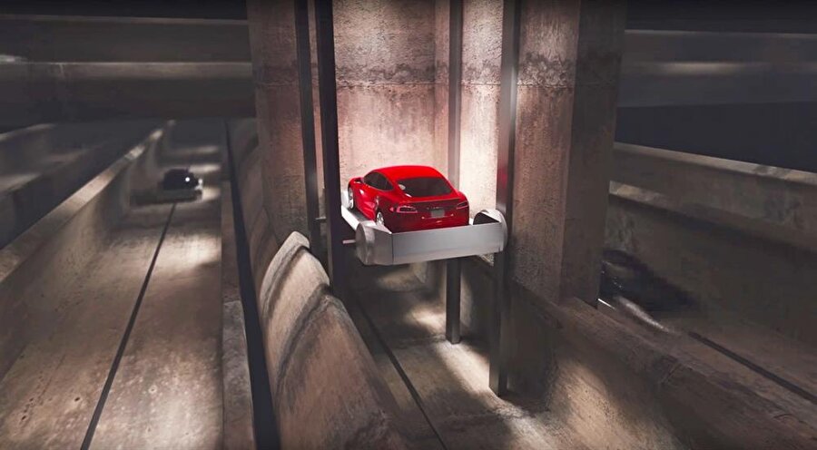 Elon Musk daha önce aynı projede otomobillerin daha fazla kullanacağı bir tünel isterken şimdi bu fikrinde değişikliğe gitti. 