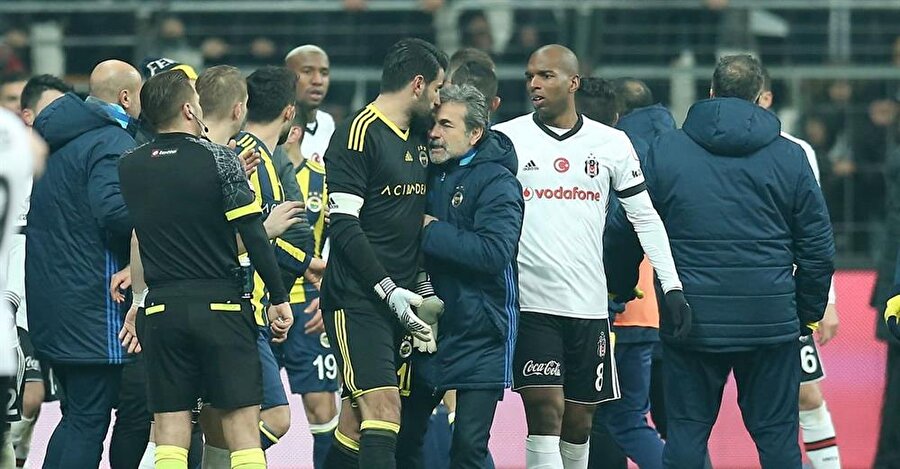 Kocaman derbi öncesi Volkan'ı sakin olması konusunda uyardı.