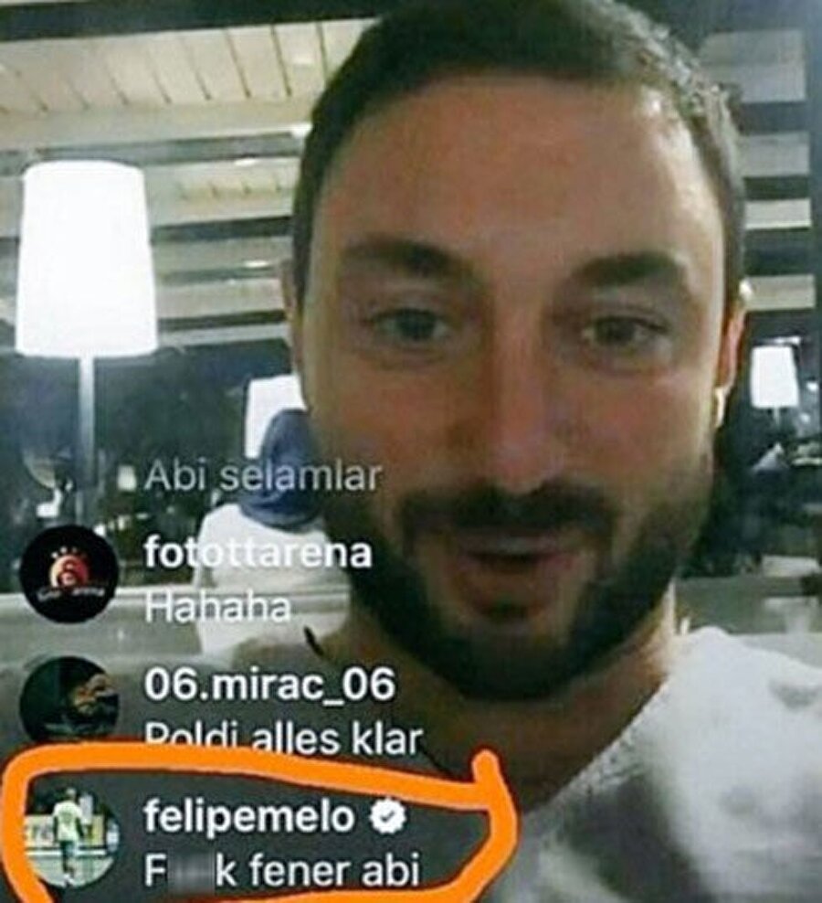 Felipe Melo'nun Fenerbahçe'yi hedef alan yorumu.